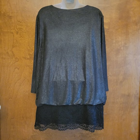Elegant Alfani Evening Tunic Like New XL - Picture 5 of 6